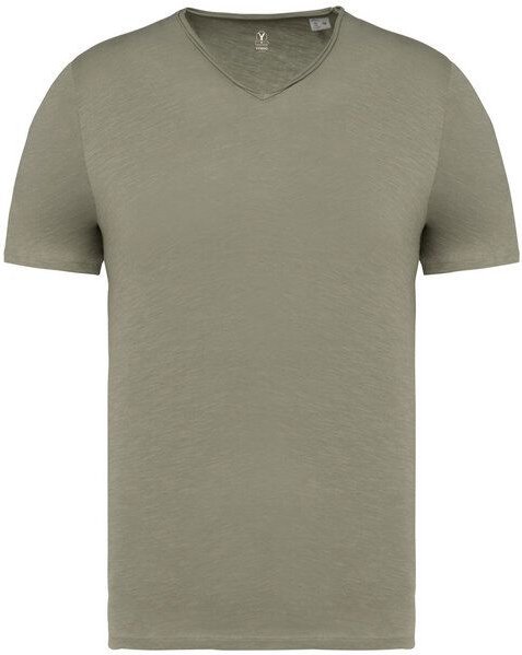 YTWOO Essentials Herren-Slub-T-Shirt aus biologischer Baumwolle