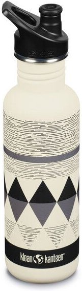 Klean Kanteen Edelstahl Trinkflasche Classic 800ml mit Sport Cap