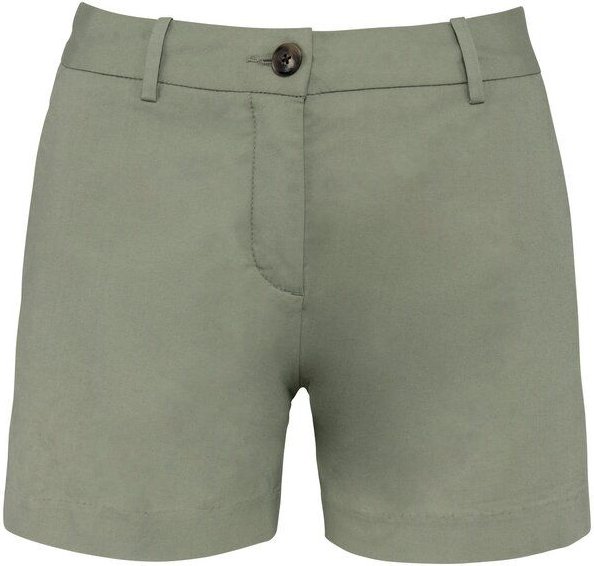Greenspired Umweltfreundliche Chino-Bermuda-Shorts für Damen