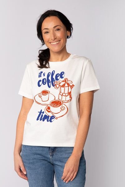watapparel T-Shirt Frauen Its coffee time