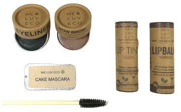 WE LUV ECO ADVANCE – Zero Waste Make Up Set | Mascara | Lippenstift | Eyeliner | nachhaltig
