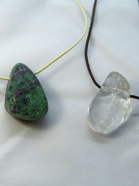 OneWorldMinerals Therapiestein Anhänger-Set "Dynamik & Regeneration"