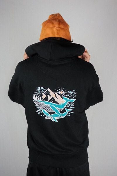 Zeachild Hump back to the Mountains Hoodie