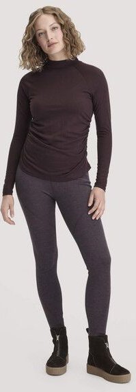 hessnatur Leggings Medium Cut ACTIVE FUNCTIONAL aus Bio-Merinowolle und Bio-Baumwolle