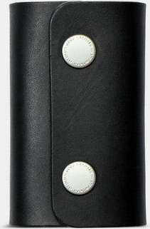 GOOD WILHELM Hochwertiges Schlüsseletui aus pflanzlich gegerbtem Leder – Made in Germany, für 4 oder 6 Schlüssel, mit Ai...