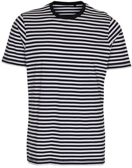 Greenspired Umweltfreundliches Streifen T-Shirt aus 100 % Biobaumwolle, S-3XL