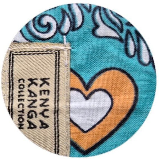 Kenya Kanga Kofferanhänger Lebo aus Kanga