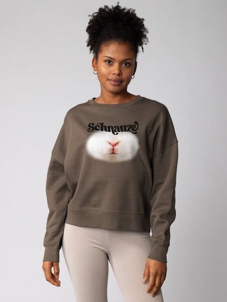 watapparel Sweatshirt Frauen Schnauze