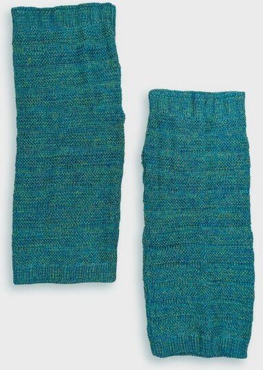 De Colores Pulswärmer mit Daumenloch Querrippe Alpaka