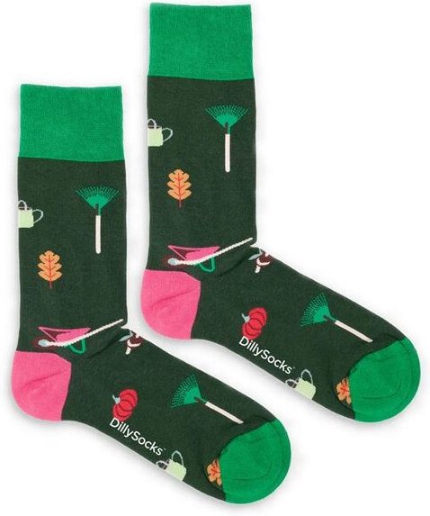 DillySocks Socken Garden Glow aus Biobaumwoll-Mix