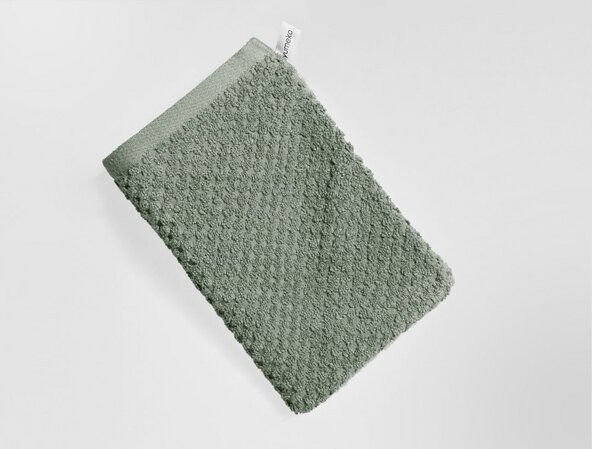 Yumeko Waschlappen Dots 15x22 - 4 Stk. aus Bio-Baumwolle