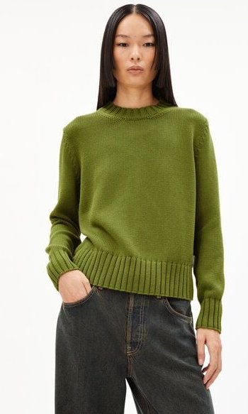 ARMEDANGELS AMALIAAS EREN COTTON - Damen Pullover Relaxed Fit aus Bio-Baumwolle