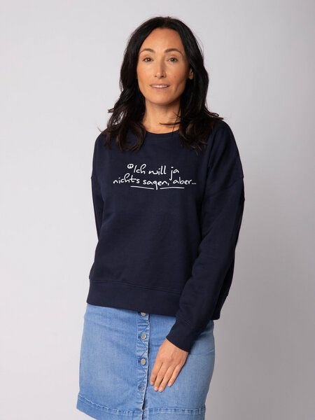 watapparel Sweatshirt Frauen Ich will ja nichts sagen aber