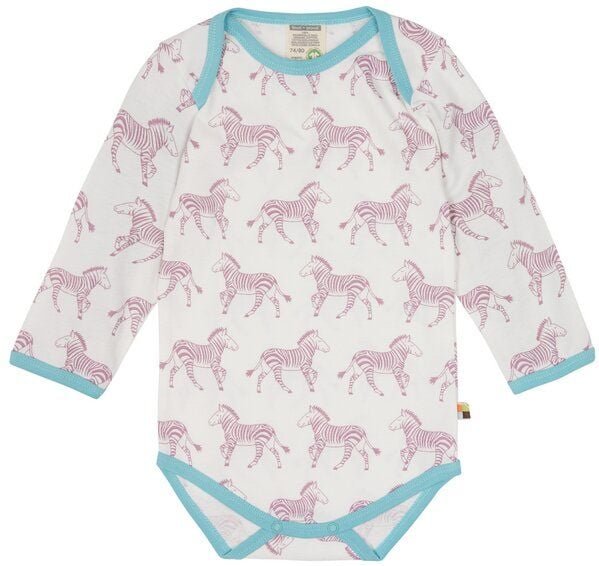 loud + proud Babys & Kinder Body langarm Druck, GOTS-zertifiziert