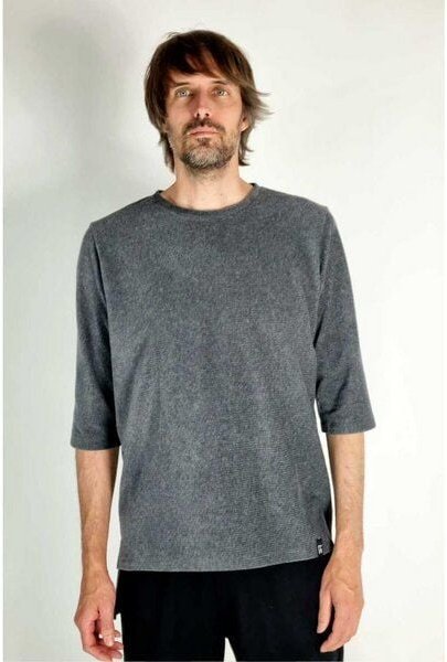 LUMEN organic Halbarm-Shirt WAFFELNICKI