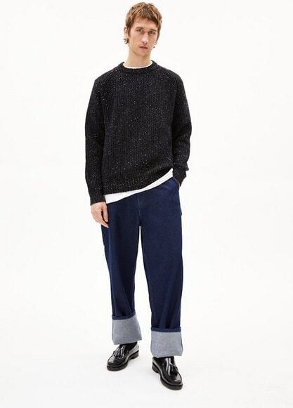 ARMEDANGELS KIAANO TWEED - Herren Pullover aus recyclem Bio-Woll Mix