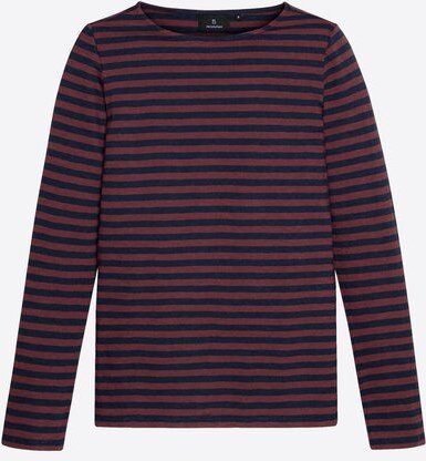 Damen Slub Longsleeve aus Bio-Baumwolle - IRIS STRIPES - recolution