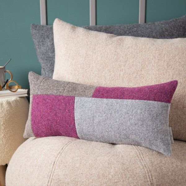 nahtur-design Rückenkissen mit Wollefüllung | Rückenstützkissen