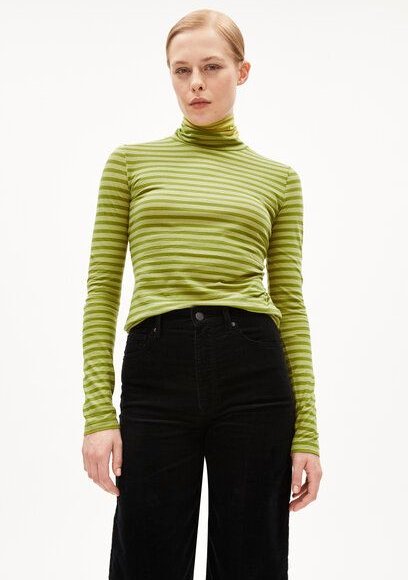 ARMEDANGELS GRAZILIAA STRIPES Damen Longsleeve Slim Fit aus Bio-Baumwolle