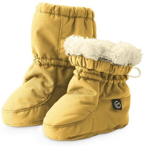 Mamalila Cosy Allrounder-Booties aus Softshell mit weichem Teddyfutter für Herbst und Winter