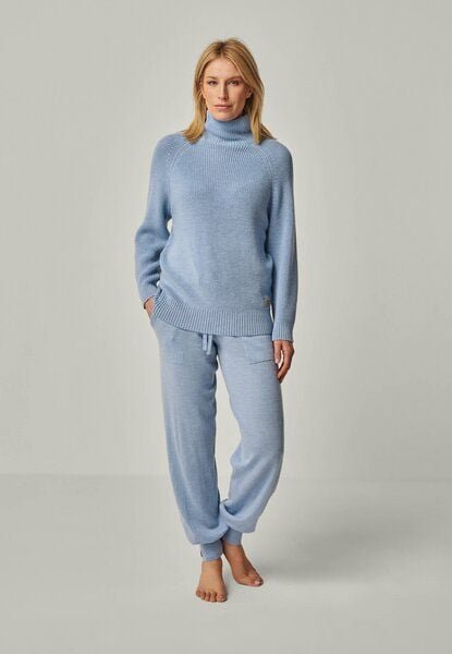 YOU LOOK PERFECT Merino Loungewear Set „Strickpullover Eve & Strickhose Bella"