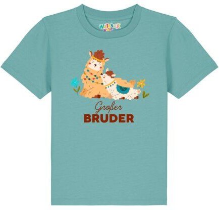 watabout.kids T-Shirt Kinder Lama Großer Bruder