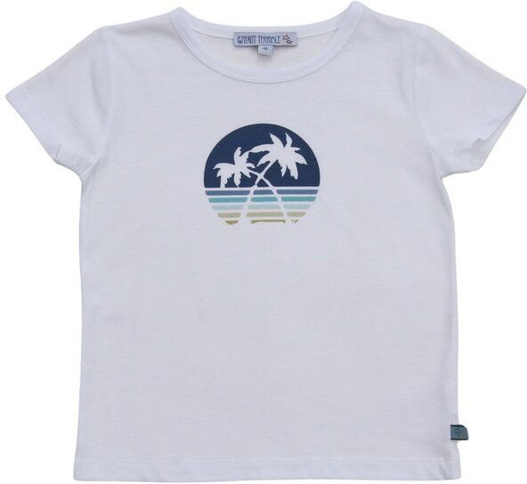Enfant Terrible Kinder T-Shirt mit Palmendruck