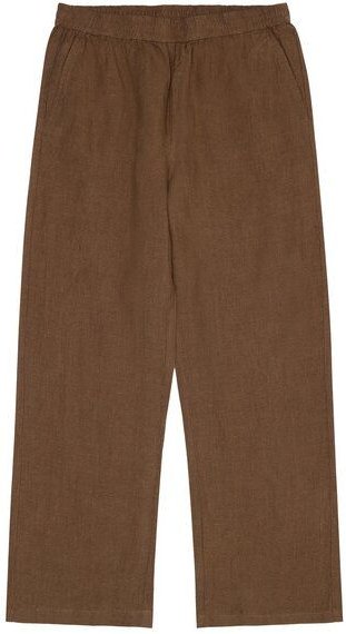 KnowledgeCotton Apparel POSEY weite, mittelhohe Leinenhose - GOTS/Vegan