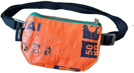 GOOPSI Bauchtasche "Trag ma!" Hipbag upcycelt aus Reissack - versch. Farben