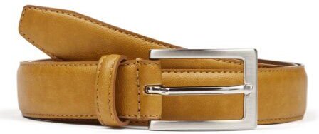 Will's Vegan Shop Klassiker 3 cm Gürtel Braun Herren