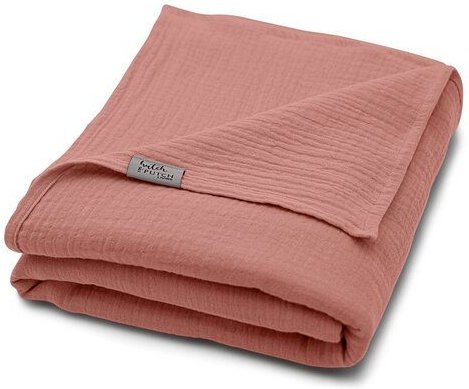 Hutch&Putch Musselin Sommerdecke für warme Nächte - Abmaße 135x200 cm - aus 100% Bio-Baumwolle - Handmade in Germany