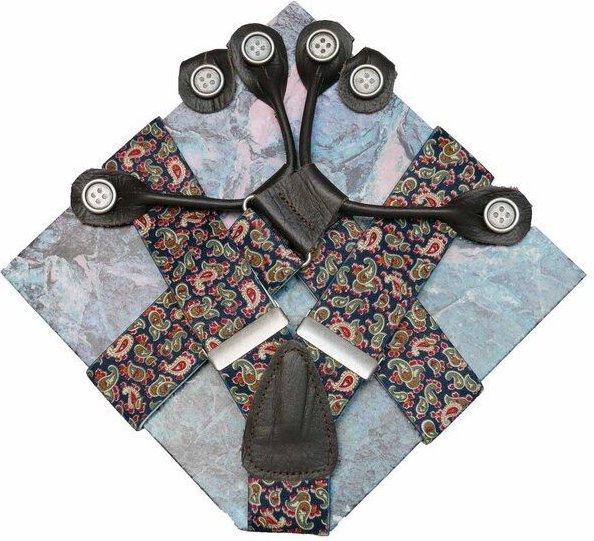 klYmp Hosenträger 'classic' paisley