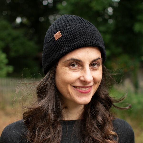 Woolona Merino Mütze - ICEWALL - 100% Merinowolle