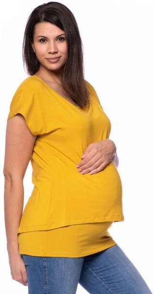 Milchshake APRIL Zweilagiges Umstands- und Stillshirt aus TENCEL Modal