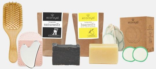 Ecoroyal Premium Beauty-Set: Rundum-Pflege für Gesicht, Kopf und Haar