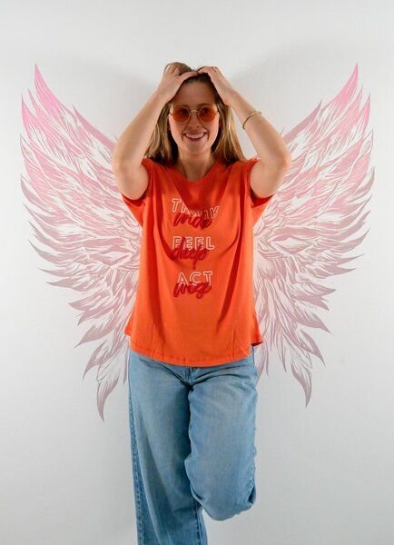 SPARKLES OF LIGHT Boxy Shirt | THINK FEEL ACT