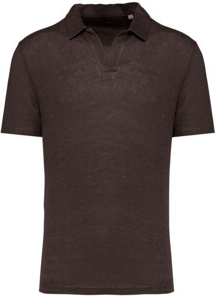 Greenspired Herren Polohemd aus reinem Leinen S-3XL