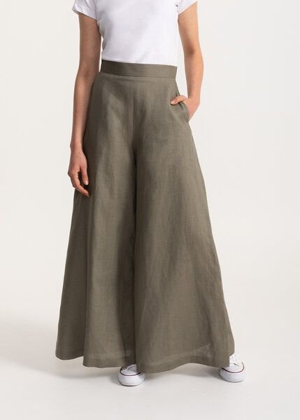 De IONESCU Die "Palazzo"-Leinenhose — 100 % französisches Leinen, Made in Europe