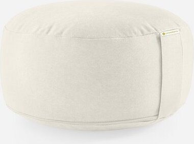 Lotuscrafts Yogakissen Lotus - Sitzhöhe 15cm - ohne Bestickung - GOTS zertifiziert