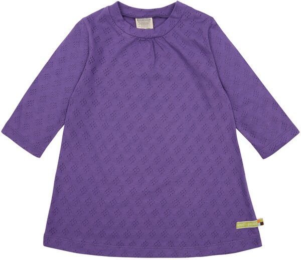 loud + proud Baby & Kinder Kleid Jacquard Strick, GOTS-zertifiziert