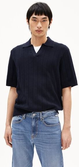Thumbnail - ARMEDANGELS AARVEN - Herren Strickshirt aus Bio-Baumwolle