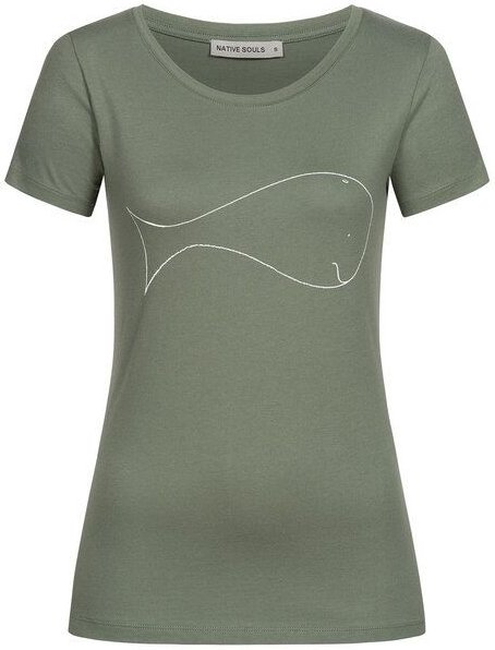 Thumbnail - NATIVE SOULS T-Shirt Damen - Whale