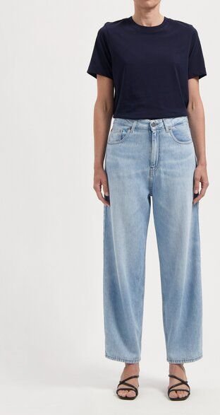 MUD Jeans Damen Jeans "Brooke High Barrel Flow - Stone Vintage"