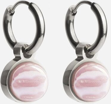 ALEXASCHA Silber Creolen mit Anhänger | Mix & Match