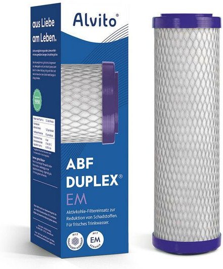 Alvito ABF Duplex EM Hochleistungs-Blockfilter Filtereinsatz