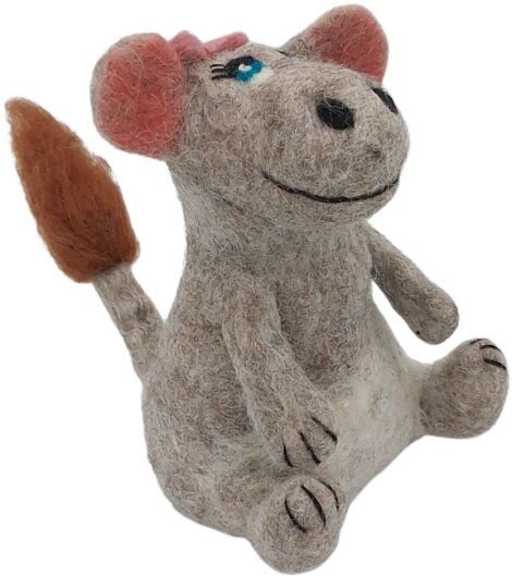 short'n'pietz Nilpferd als Filz Eierwärmer