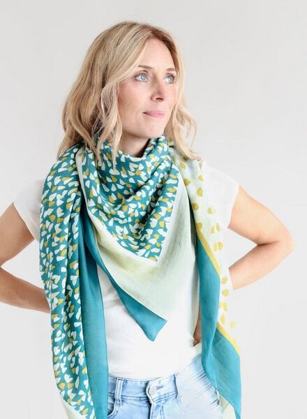 Djian Tuch aus 100% Bio-Baumwolle – Triangle