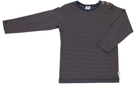 Leela Cotton Baby und Kinder Langarm-Shirt geringelt reine Bio-Baumwolle