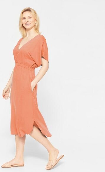 WiDDA berlin KIMONO Kleid in Aqua, Terra oder Maisgelb - aus Lyocell TENCEL