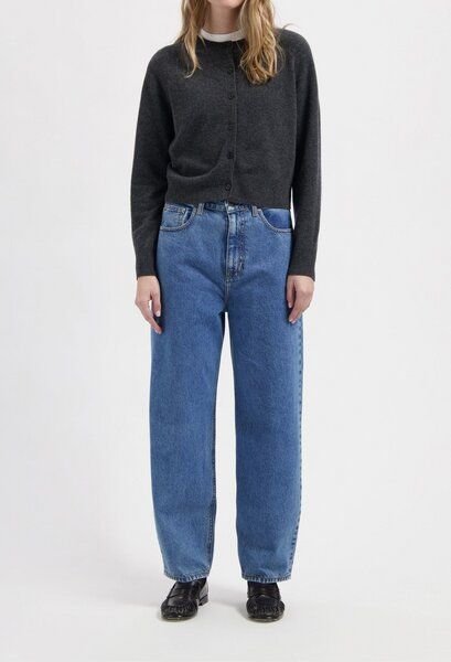 MUD Jeans Damen Jeans Barrel Fit "Brooke - Stone Vintage"